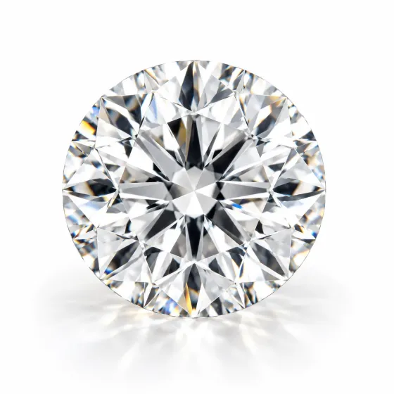 Round brilliant cut diamond